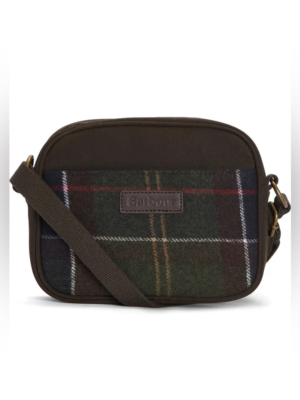 Barbour Contin Wool Blend Crossbody Bag